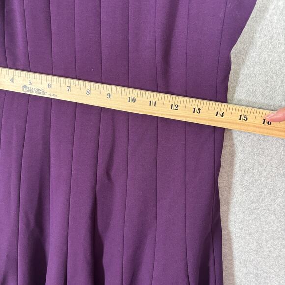 Calvin Klein Dress 4P Pleated Preppy Twee Career Church Academia Secretary Mod - Picture 7 of 12